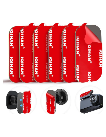 Almohadillas Adhesivas Doble Cara Promkig 6pcs para Soporte de Teléfono