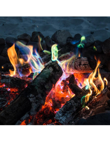 Paquete de 50 Paquetes de Fuego que Cambian de Color Mystical