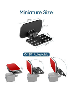 Soporte de Cámara Trasera Universal Pixelman - Adhesivo 2PCS 2
