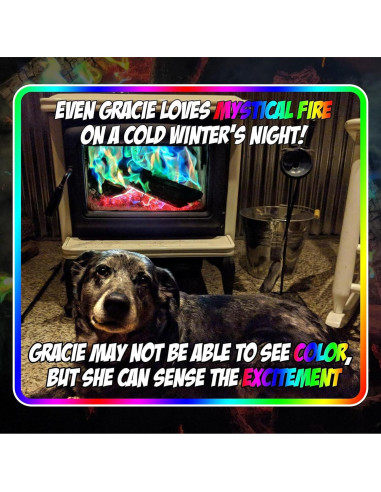 Paquete de 50 Paquetes de Fuego que Cambian de Color Mystical