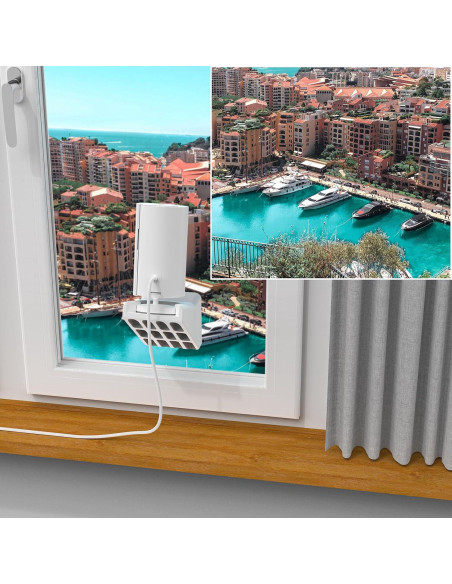 Soporte de Ventana HOLACA para Cámara Interior Ring Blanco