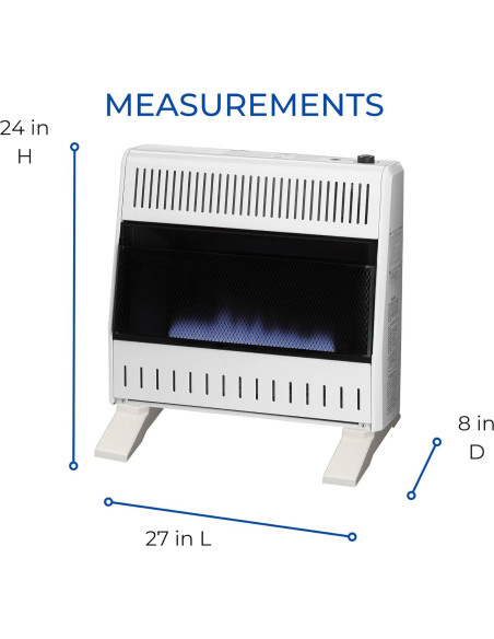 Calentador de Gas Natural ProCom MN300HBA-B 30,000 BTU