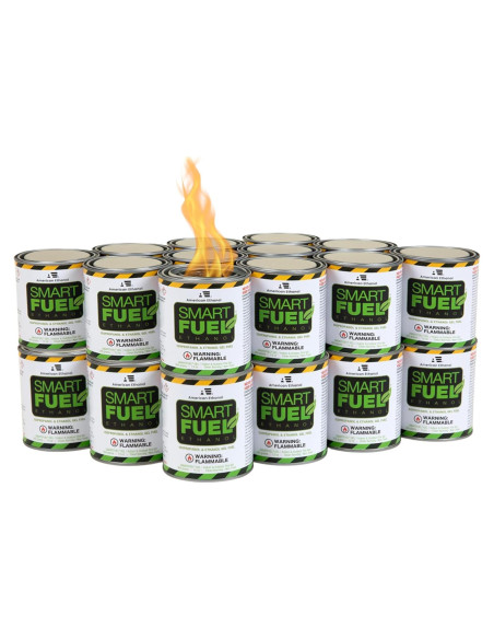 Latas de Bioetanol Smart Fuel - Combustible Limpio 24 Unidades