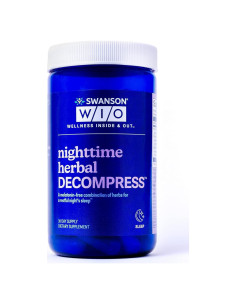 Descompresión Herbal Nocturna Swanson - 60 Cápsulas