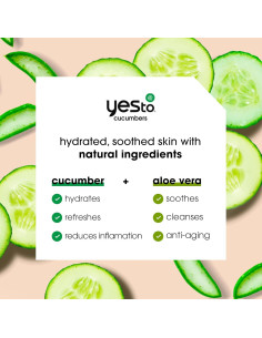 Toallitas Faciales Hipoalergénicas Sí a Pepino - 2 Paquetes 2