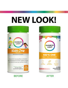 Multivitamina Masticable Rainbow Light Kids One 90 Conteos 2