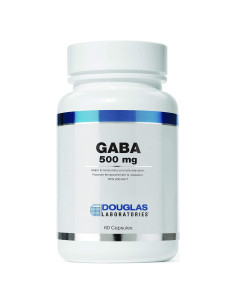 GABA 500 mg Douglas Laboratories | 60 Cápsulas para Sueño y Salud Cerebral