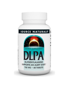 Suplemento DLPA Source Naturals 750 mg - 60 Tabletas