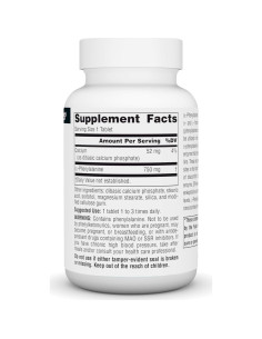 Suplemento DLPA Source Naturals 750 mg - 60 Tabletas 2