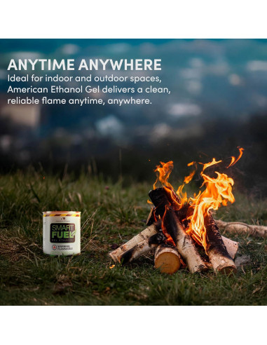 Latas de Bioetanol Smart Fuel - Combustible Limpio 24 Unidades