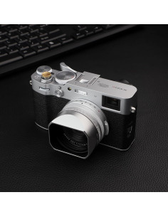 Capucha de Lente Metálica Cuadrada Haoge LH-X54W para Fujifilm X100VI/X100V 2