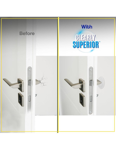 Protectores de Pared Rectangulares SAK - Paquete de 4 Unidades