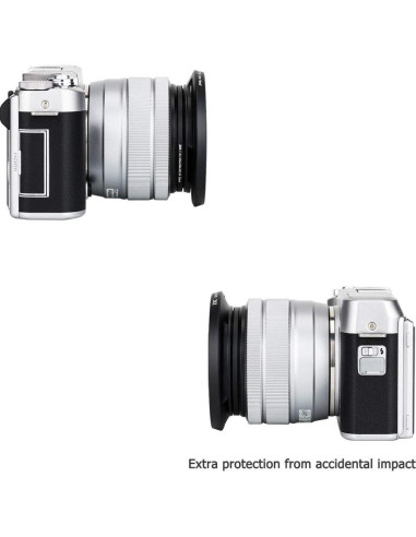 Tapa de lente de 52 mm para Fujifilm Fujinon XC 15-45 mm