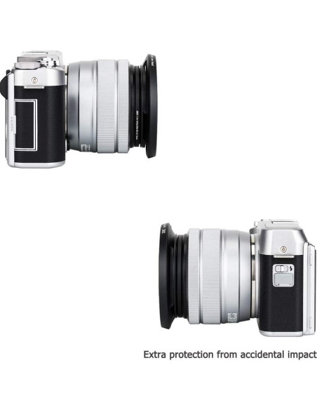 Tapa de lente de 52 mm para Fujifilm Fujinon XC 15-45 mm