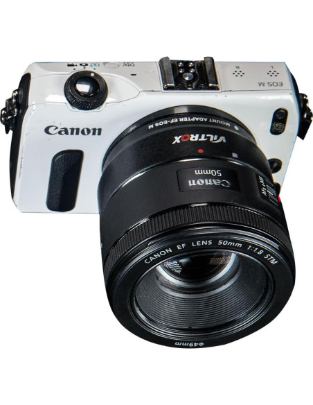 Adaptador de Montura VILTROX EF-EOS M para Lentes Canon EF/EF-S Adaptador de Montura VILTROX EF-EOS M para Lentes Canon EF/EF-S