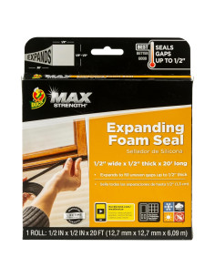 Espuma Expandible Duck 1.27 cm x 6.1 m para Puertas y Ventanas