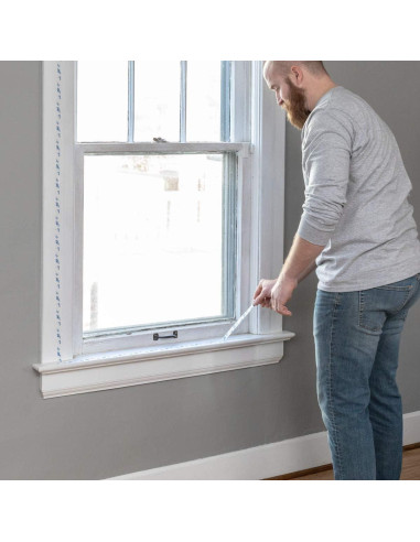 Kit Aislante Ventanas Duck Brand 62x420 Pulgadas - 10 Ventanas