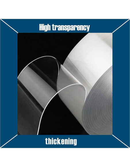 Cinta de Sellado de Ventanas Transparentes Entaopion 7 cm x 15 m