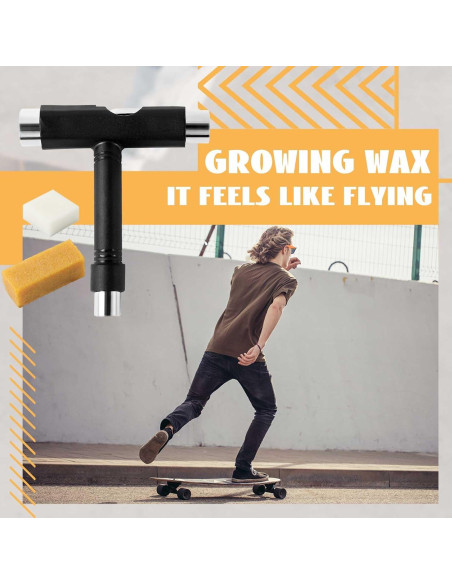 Kit de Herramientas para Patineta Threlaco 3 Piezas Multifuncional