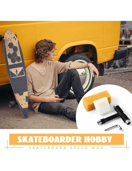 Kit de Herramientas para Patineta Threlaco 3 Piezas Multifuncional