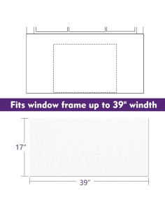 Paneles de Aislamiento Mxclimate 39'' para Aire Acondicionado 2
