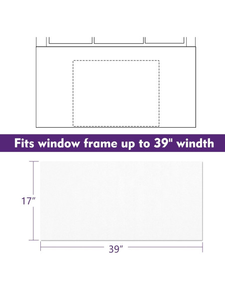 Paneles de Aislamiento Mxclimate 39'' para Aire Acondicionado