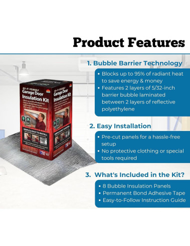 Kit de Aislamiento para Puertas de Garaje Reach Barrier 3009