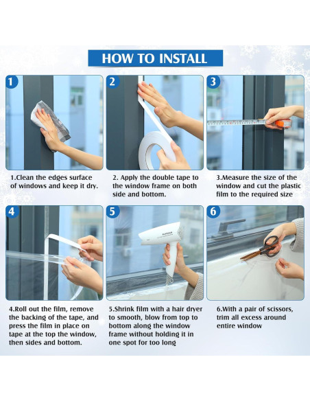 Kit Aislamiento Ventanas Frienda 4 Rollos 1.57 x 5.33 m