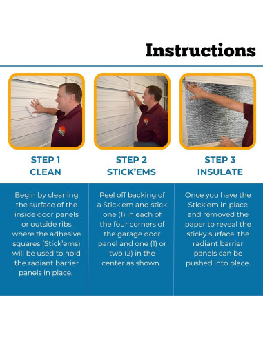 Kit de Aislamiento para Puertas de Garaje Reach Barrier 3009