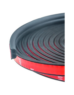 Tira de Sello Universal CloudBuyer 5m Goma Negra para Autos