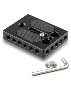 Base de Cámara CAMVATE con Rosca 1/4" y 3/8" para DSLR