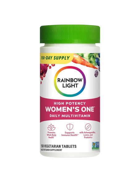Multivitamina Diaria Rainbow Light para Mujeres 150 Tabletas Multivitamina Diaria Rainbow Light para Mujeres 150 Tabletas