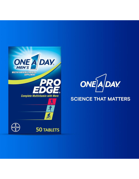 Multivitamina One A Day Hombres Pro Edge 50 Tabletas Multivitamina One A Day Hombres Pro Edge 50 Tabletas