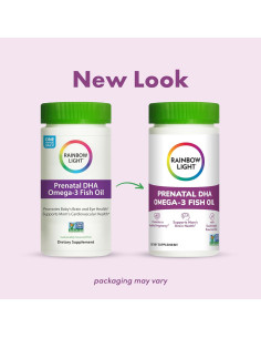 Rainbow Light DHA Prenatal Omega-3 60 Gelatinas Blandas 2