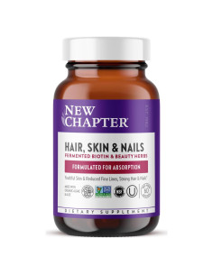 Suplemento Vegano de Biotina New Chapter 60 Cápsulas
