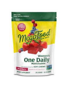MegaFood Gominolas Multivitaminas Diarias para Mujeres 30 Unidades