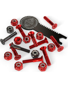 Hardware Phillips Independiente 2.54 cm Rojo/Negro 2