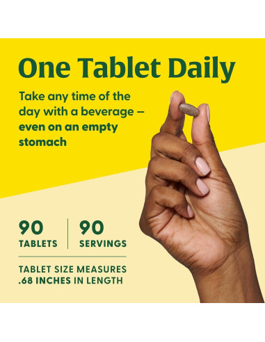 Suplemento de Hierro MegaFood Blood Builder 90 Tabletas Veganas