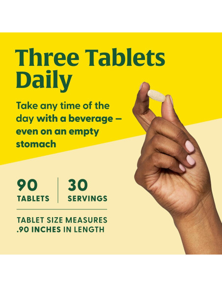 Suplemento de Calcio y Magnesio MegaFood 90 tabletas Suplemento de Calcio y Magnesio MegaFood 90 tabletas