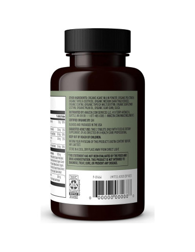 Multivitamínico Orgánico para Hombres Amazon Elements 60 tabletas