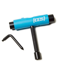 Herramienta de Skateboard CCS Todo en Uno - Metal Azul