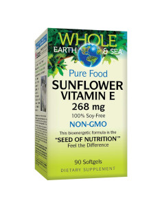 Suplemento de Vitamina E de Girasol Tierra y Mar 208g