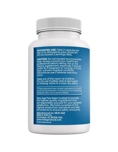 Suplemento Inmunológico 8 en 1 Nueva Era - 120 Cápsulas