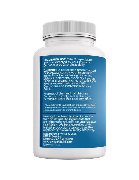 Suplemento Inmunológico 8 en 1 Nueva Era - 120 Cápsulas