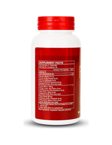 Suplemento Natural de Frutas y Verduras JulyDeer - 180 Cápsulas