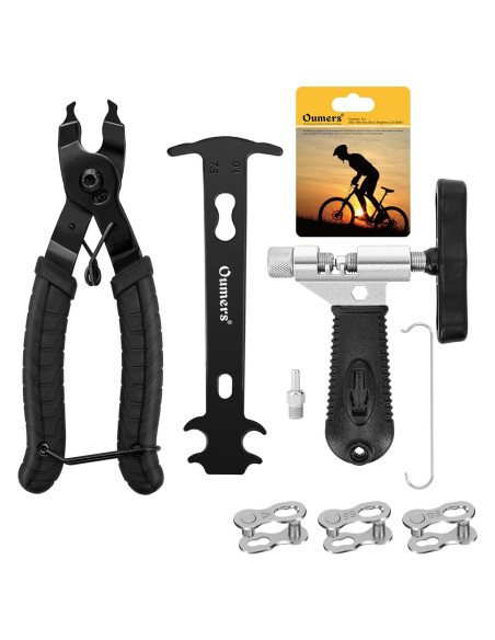 Juego de Herramientas Oumers para Reparación de Cadenas de Bicicleta