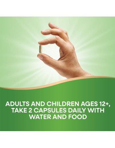 Cápsulas Veganas de Verduras Nature's Way, 60 Unidades, 900 mg