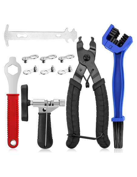 Kit de Herramientas para Cadenas de Bicicleta CHIVENIDO 11PCS