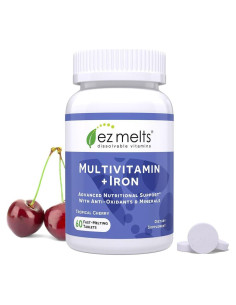 EZ Melts Multivitamina Disoluble con Hierro 30 Unidades