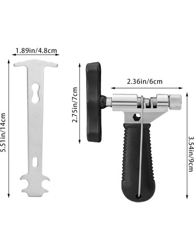 Kit de Herramientas para Cadenas de Bicicleta CHIVENIDO 11PCS